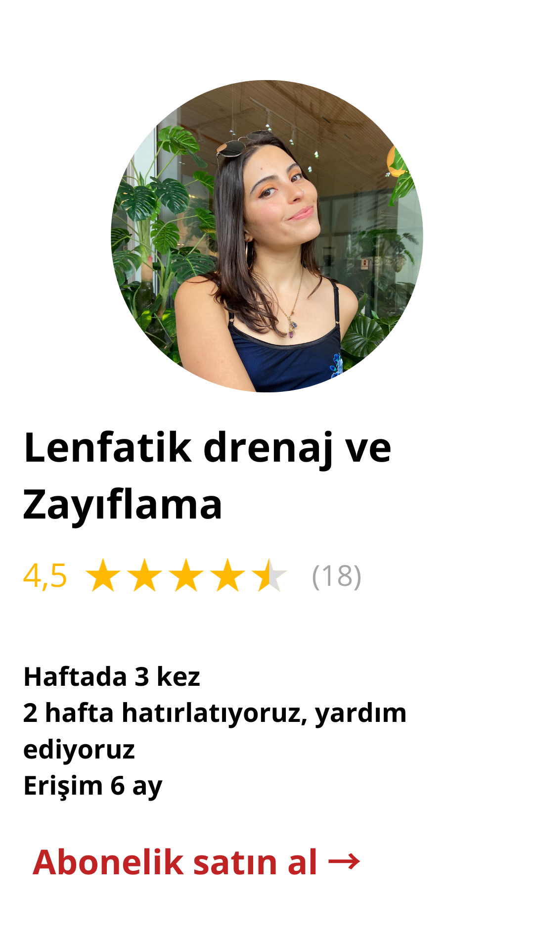 Lenf akışı programı